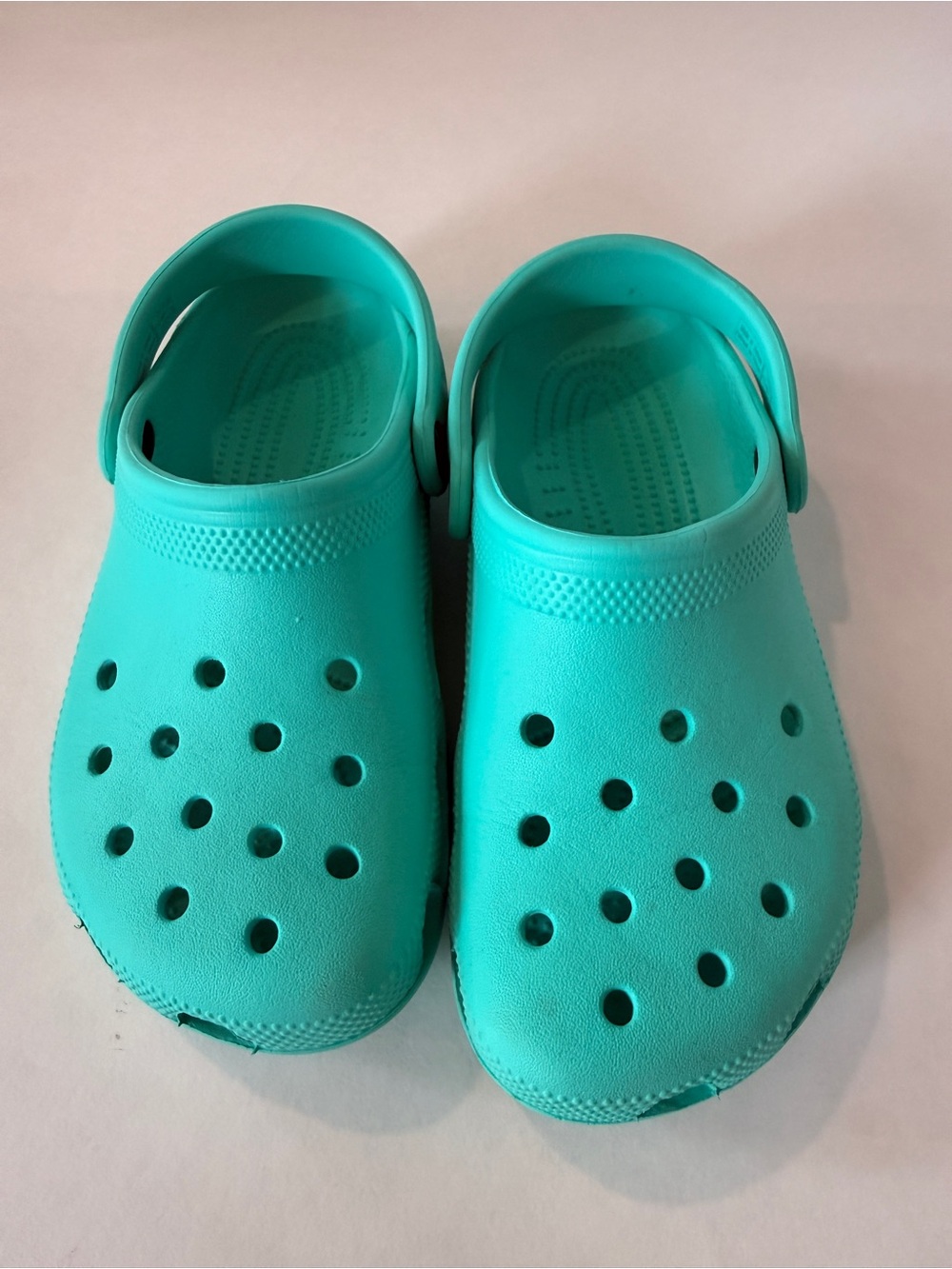 Kids Teal Crocs - Lightweight Water-Ready Slip-On